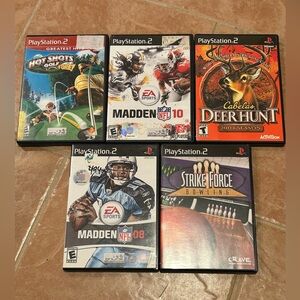 Lot Of PS2 Playstation 2 Video Games - Super Trucks Motocross Ford Racing ATV 4